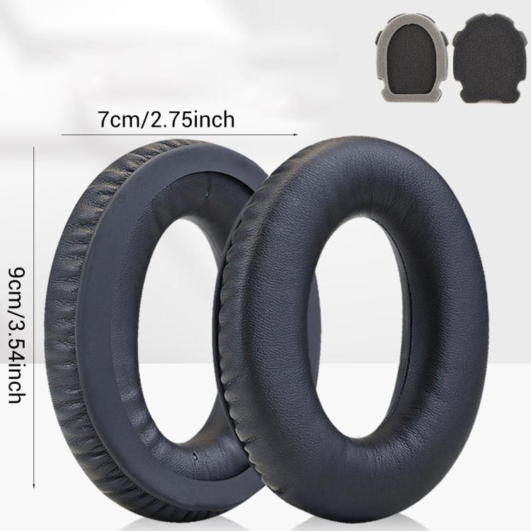 XDcase 1 par de almohadillas de repuesto de cuero proteico para auriculares con herramienta de apertura., For Bose Aviation Headset X / A10 / A20