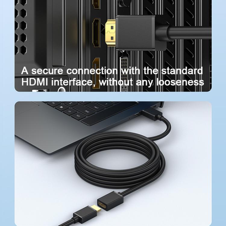 Cable de extensión HDMI 2.0 4K HDTV WG145 (macho a hembra), 0.5m, 1m, 1.5m, 2m, 3m