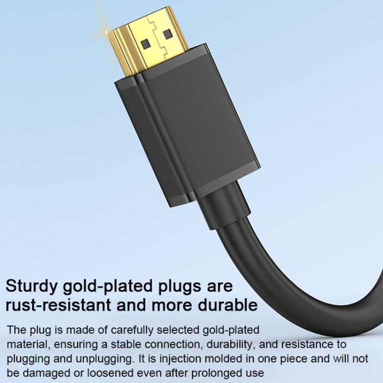 Cable de extensión HDMI 2.0 4K HDTV WG145 (macho a hembra), 0.5m, 1m, 1.5m, 2m, 3m