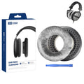 XDcase 1 par de almohadillas de terciopelo para auriculares, pieza de repuesto con herramienta de palanca, For Beyerdynamic DT770 / DT880 / DT990