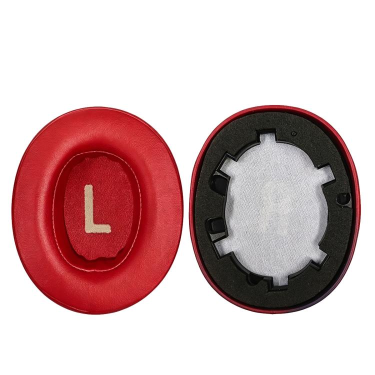 XDcase 1 par de almohadillas de cuero proteico para auriculares, pieza de repuesto con herramienta de palanca, For JBL Tune T700BT / T710BT / T750BTNC / T760NC