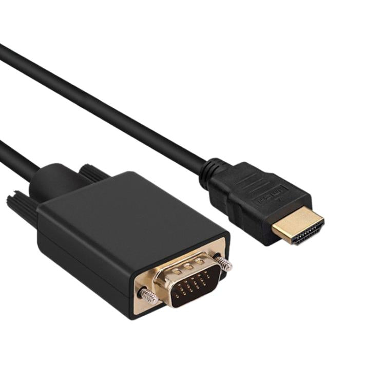 Cable adaptador WG146 1080P HDMI a VGA para monitor de ordenador, longitud: 1,8 m