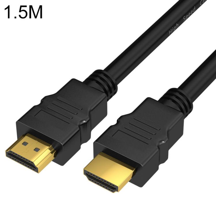 Cable de conexión de vídeo HDMI 2.0 4K HD chapado en oro para decodificador de TV, monitor de PC y proyectores., 1m, 1.5m, 2m, 3m, 5m, 8m, 10m, 15m, 20m