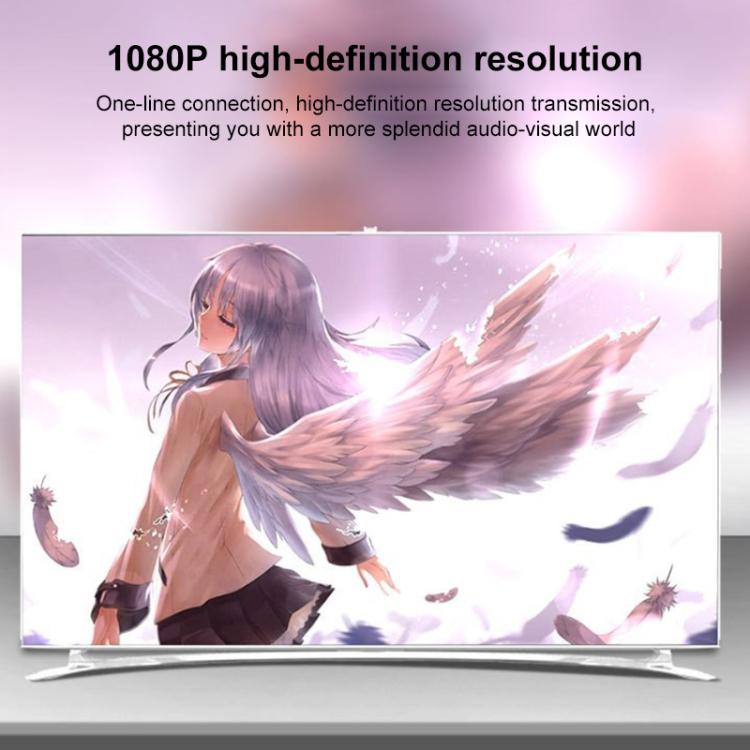 Cable adaptador de vídeo con interfaz HDMI macho a DVI hembra, 1080P HD, chapado en oro., 0.3m