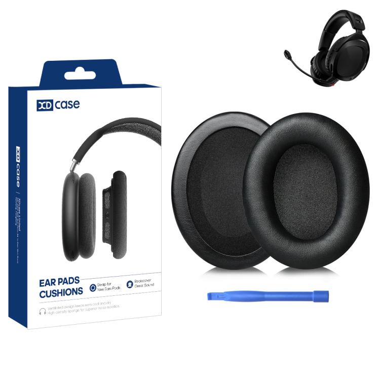XDcase 1 par de almohadillas de repuesto para auriculares con herramienta de palanca, For HyperX Cloud Series