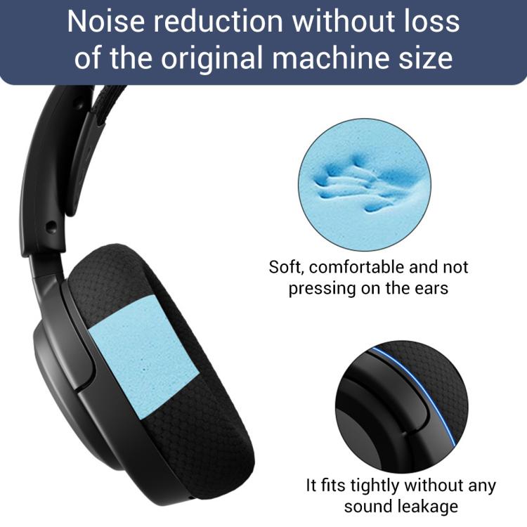 XDcase 1 par de almohadillas de repuesto para auriculares con herramienta de palanca, For SteelSeries Arctis Nova Pro Wireless