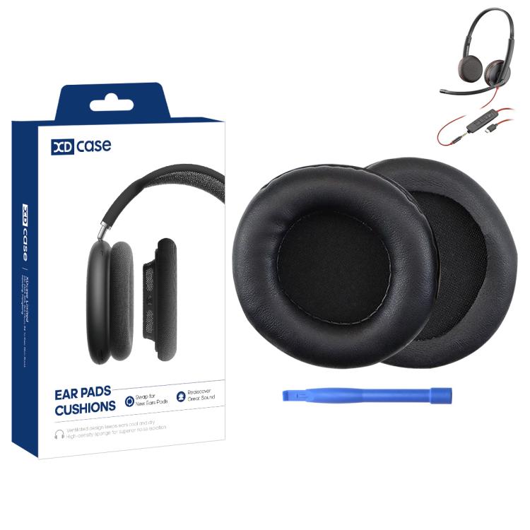 XDcase 1 par de almohadillas de repuesto para auriculares con herramienta de palanca, For Plantronics C3220 / C3225 / C3210