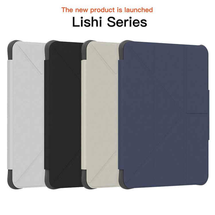 Funda para tablet plegable en forma de Y de piel vegana Mutural LiShi Series, For iPad 2025 / 2022, For iPad Air 11 2026 / 2025 / 2024