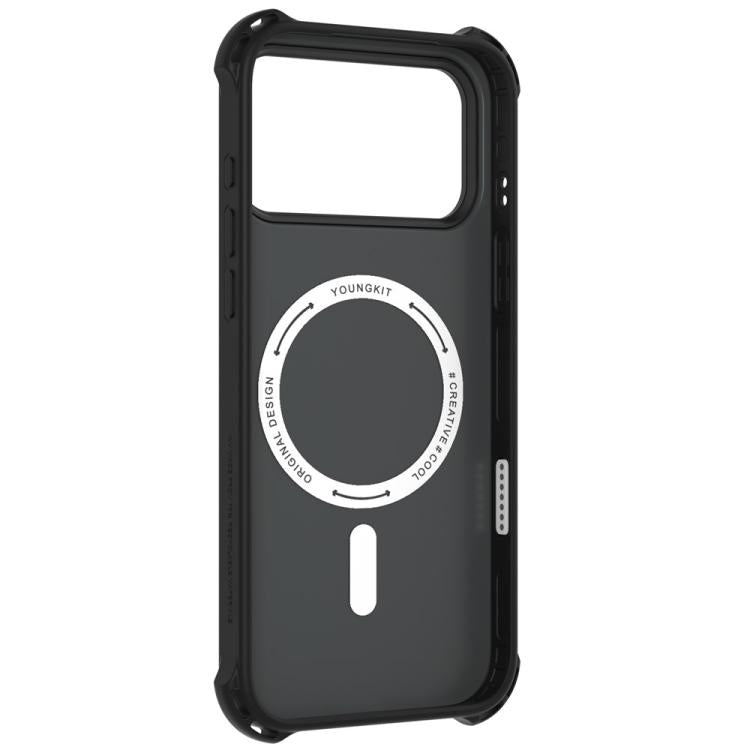Funda magnética para teléfono YOUNGKIT True Color con textura de maleta IMD TPU, For iPhone 17 Pro Max, For iPhone 17 Pro