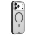 Funda híbrida magnética de TPU y PC de la serie transparente de YOUNGKIT para teléfono, For iPhone 17 Pro Max, For iPhone 17 Pro