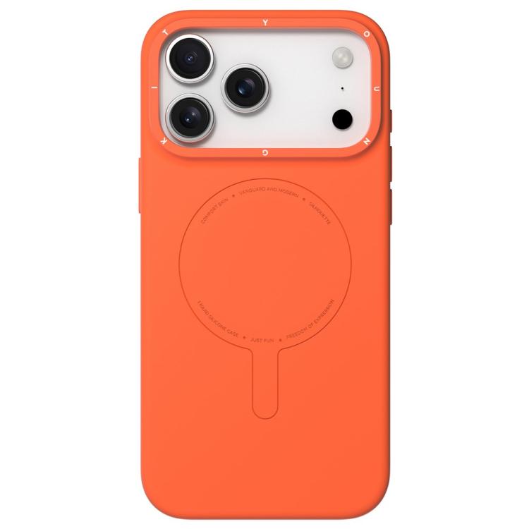 Funda magnética de silicona líquida para teléfono móvil YOUNGKIT Serie Morandi, For iPhone 17 Pro Max, For iPhone 17 Pro, For iPhone 17, For iPhone Air, For iPhone 16 Pro Max, For iPhone 16 Pro