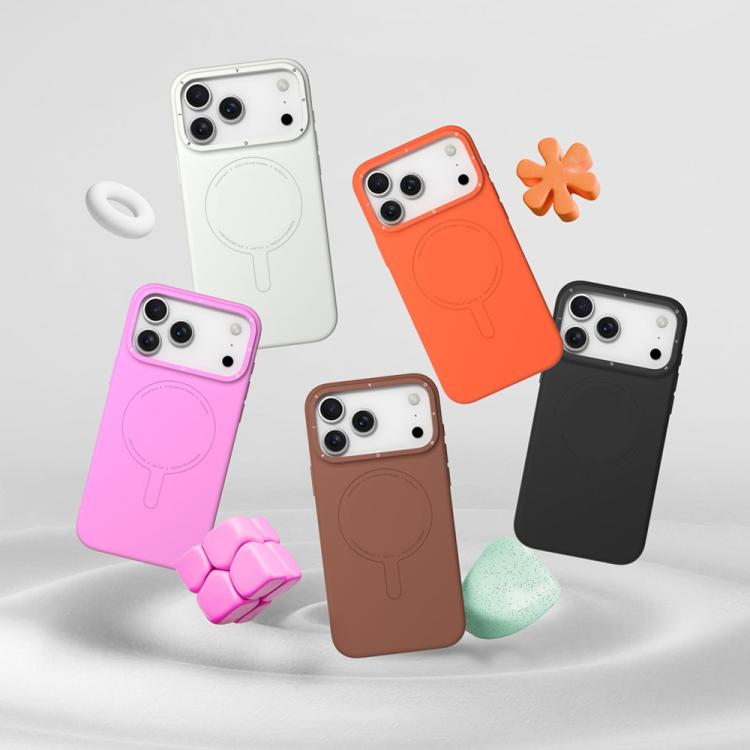 Funda magnética de silicona líquida para teléfono móvil YOUNGKIT Serie Morandi, For iPhone 17 Pro Max, For iPhone 17 Pro, For iPhone 17, For iPhone Air, For iPhone 16 Pro Max, For iPhone 16 Pro