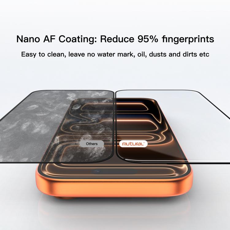 Película protectora de vidrio templado HD Mutural Easy Install para cámaras sin polvo, For iPhone 17 Pro Max, For iPhone 17 Pro, For iPhone 17, For iPhone Air