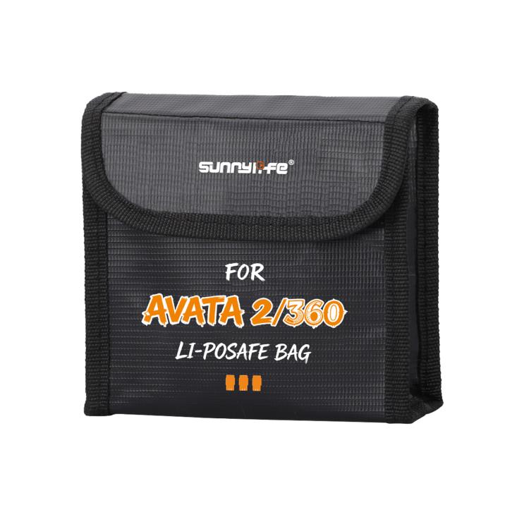 Bolsa de seguridad a prueba de explosiones para baterías Li-Po de Sunnylife para DJI Avata 2 / 360, For 1pc Battery, For 2pcs Batteries, For 3pcs Batteries
