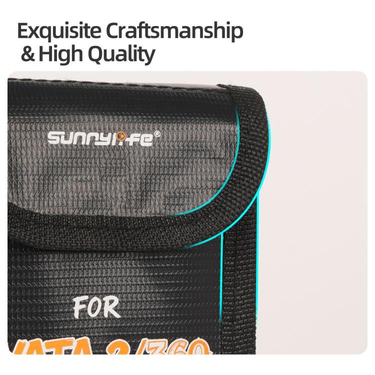 Bolsa de seguridad a prueba de explosiones para baterías Li-Po de Sunnylife para DJI Avata 2 / 360, For 1pc Battery, For 2pcs Batteries, For 3pcs Batteries
