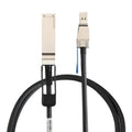 Cable de datos de alta velocidad para servidor WG206 QSFP+40G a SFF-8644, 1m
