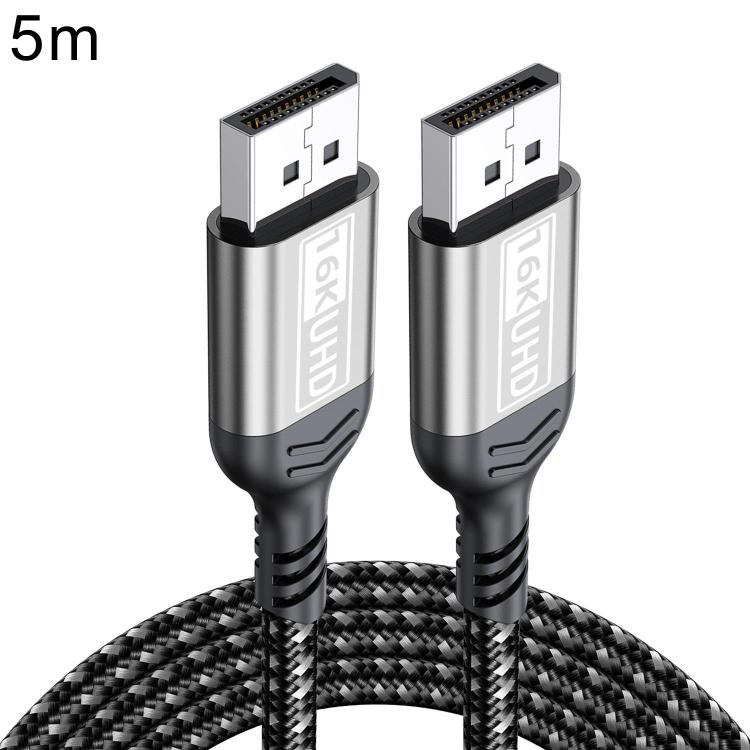 Cable adaptador para monitor de juegos HD 16K DP a DP 2.1, 1m, 2m, 3m, 5m