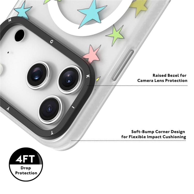 Funda magnética para teléfono YOUNGKIT Sweetheart Story Series IMD TPU, For iPhone 17 Pro Max, For iPhone 17 Pro