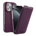 Funda para teléfono Melkco con textura de lichi, apertura vertical y magnética, de cuero genuino., For iPhone 16 Pro Max, For iPhone 16 Pro, For iPhone 16, For iPhone 15 Pro Max, For iPhone 15 Pro, For iPhone 15, For iPhone 14, For iPhone 14 Pro       ...