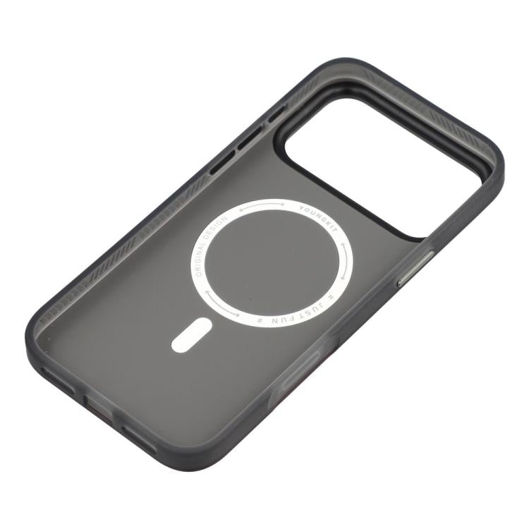 Funda híbrida magnética para teléfono YOUNGKIT Loong Horse Spirit Series TPU PC, For iPhone 17 Pro Max, For iPhone 17 Pro