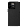 Funda para teléfono de piel auténtica con textura de lichi de melkco con marco de lente metálico, For iPhone 15 Pro Max, For iPhone 15 Pro, For iPhone 15, For iPhone 14, For iPhone 14 Pro, For iPhone 14 Pro Max, For iPhone 13 Pro Max, For iPhone 13 Pro...