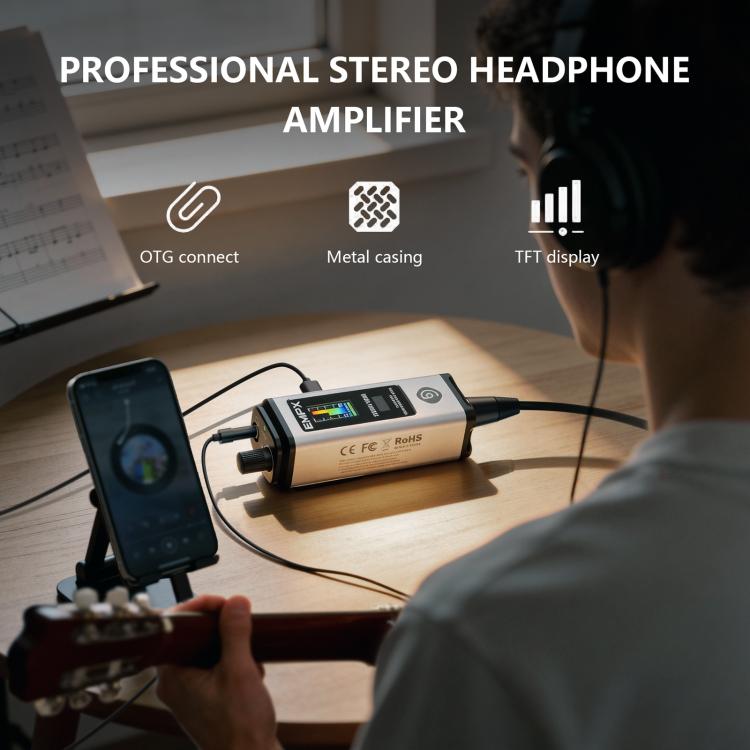 Amplificador de auriculares y monitor profesional portátil DEBRA EMPX