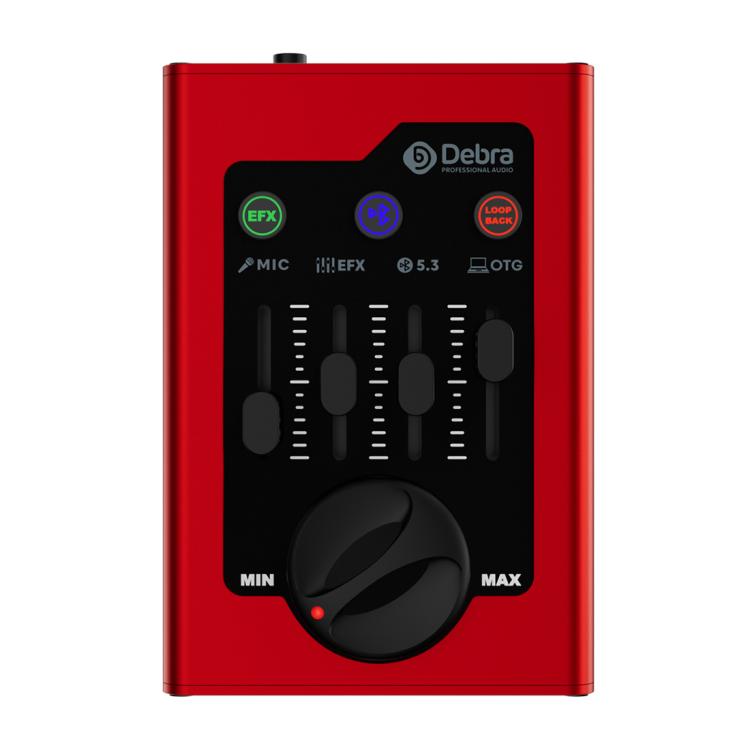 Tarjeta de sonido mini DEBRA GBA para grabación en directo