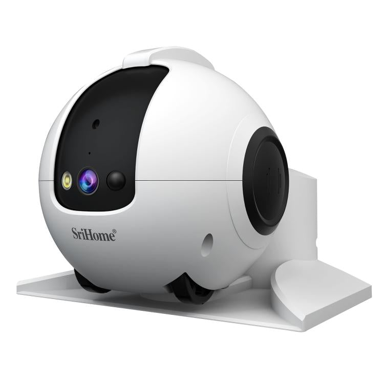 Cámara robot inteligente para mascotas SriHome DH013 Plus de 4 MP con base de carga automática., US Plug, UK Plug, EU Plug, AU Plug