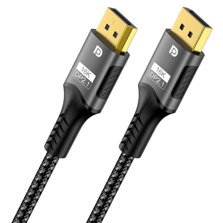 Cable de vídeo WG230 8K 120Hz DP2.1 a DP2.1 de alto ancho de banda y alta frecuencia de actualización, 1m, 2m, 3m