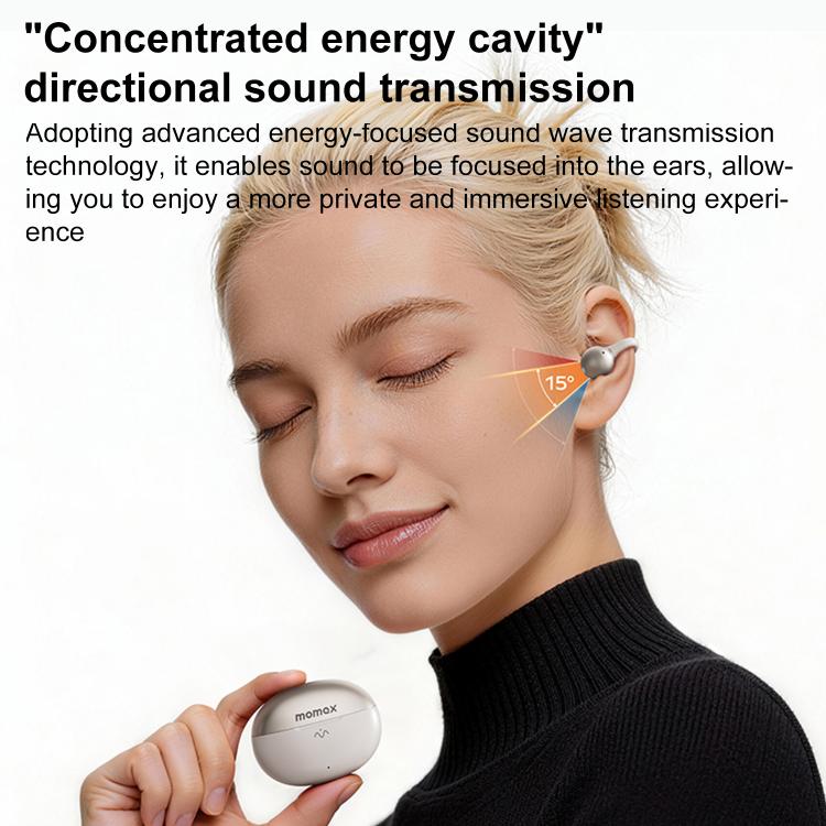 Auriculares inalámbricos MOMAX Vibe Clip M.IN.D BT15 con cancelación de ruido y Bluetooth 6.0