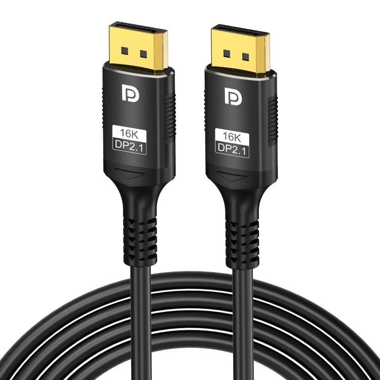 Cable adaptador HD WG231 16K 60Hz DisplayPort 2.1 macho a DisplayPort 2.1 macho, 1m, 2m, 3m