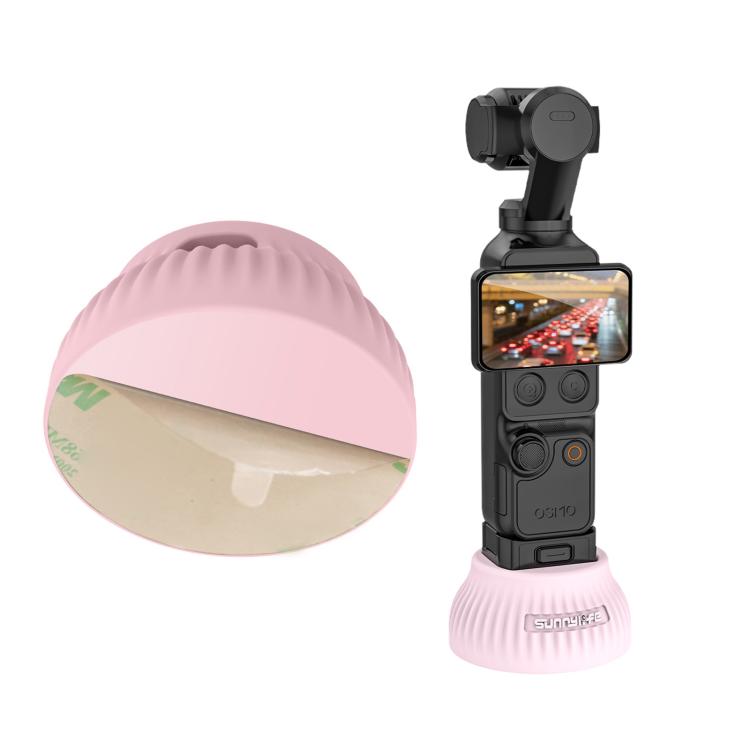 Soporte de silicona Sunnylife para DJI Osmo Pocket 4/3, base para consola central de coche, estabilizador de escritorio., Car Base, Tabletop Base
