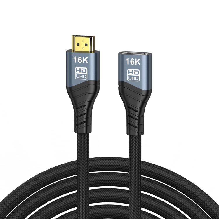 Cable adaptador WG236 HDMI 2.2 macho a HDMI 2.2 hembra 16K 60HZ HD, 0.5m, 1m, 1.5m, 2m