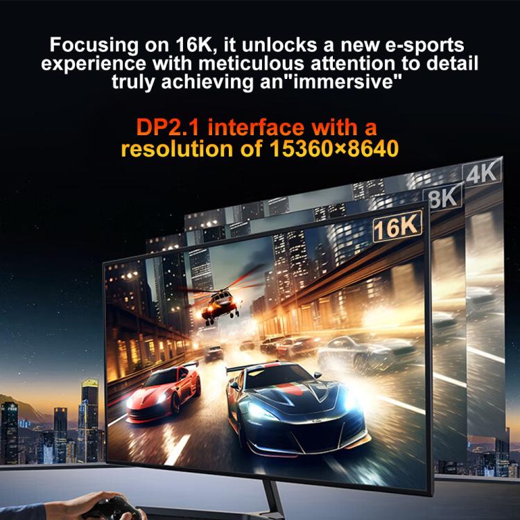 Cable adaptador WG238 USB/Tipo-C a DP 16K 60HZ HD, WG238
