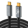 Cable de carga rápida WG240 USB/Tipo-C a Tipo-C Thunderbolt 5 de 240 W y 240 Gbps, WG240