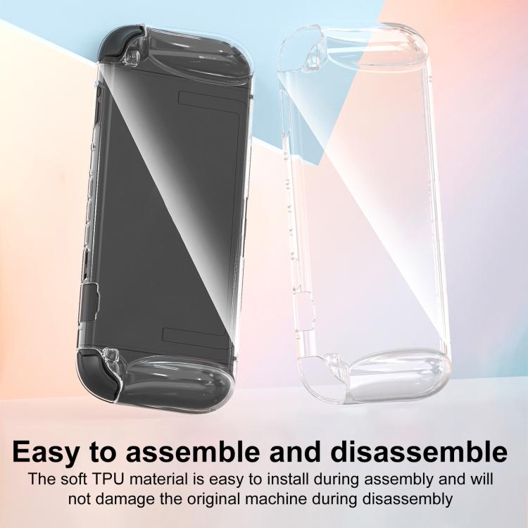Funda protectora de TPU transparente para consola de videojuegos XDcase, For Nintendo Switch 2
