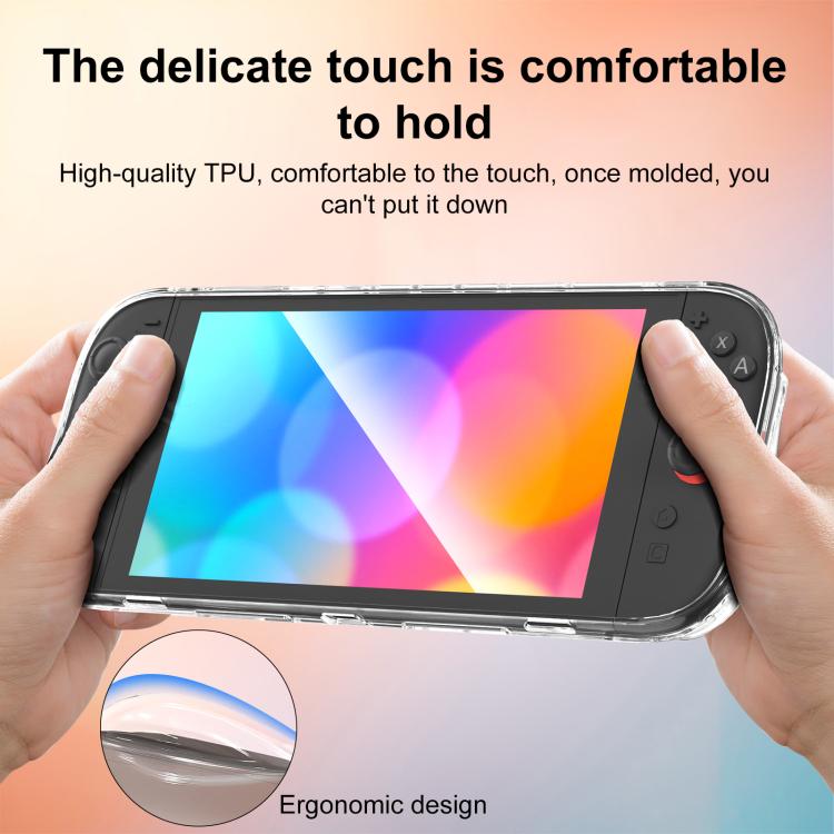 Funda protectora de TPU transparente para consola de videojuegos XDcase, For Nintendo Switch 2