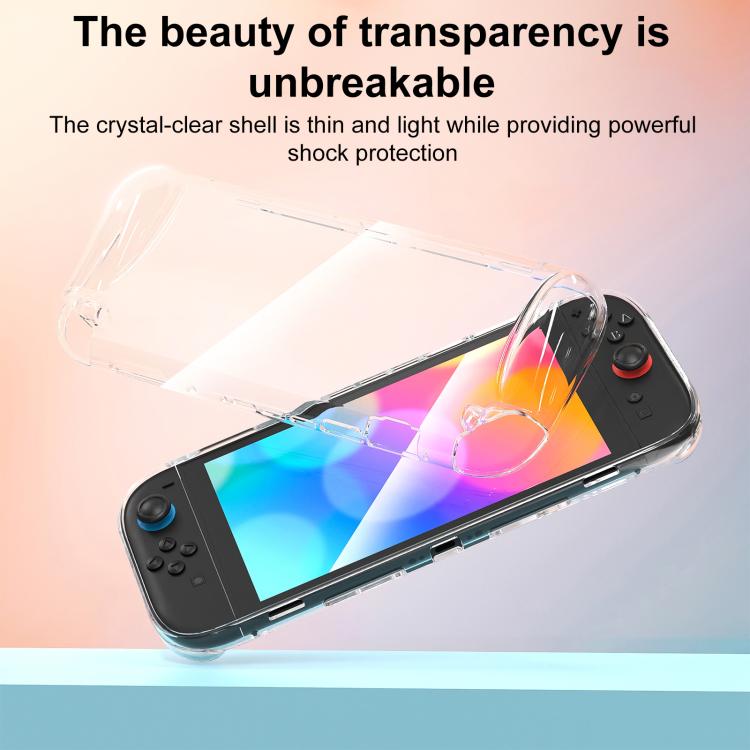Funda protectora de TPU transparente para consola de videojuegos XDcase, For Nintendo Switch 2
