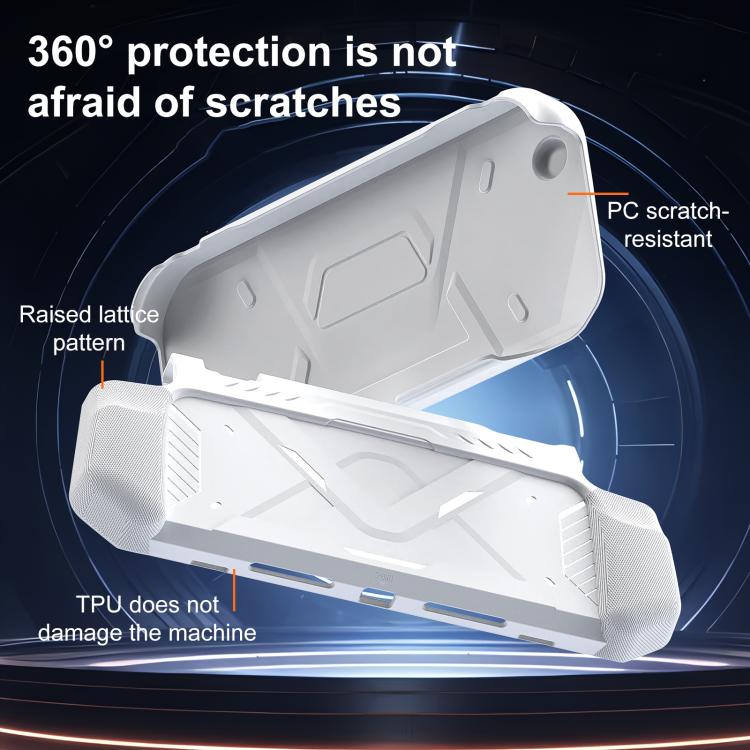 Funda protectora XDcase estilo mecha con marco central de TPU y cubierta frontal de PC., For Nintendo Switch 2