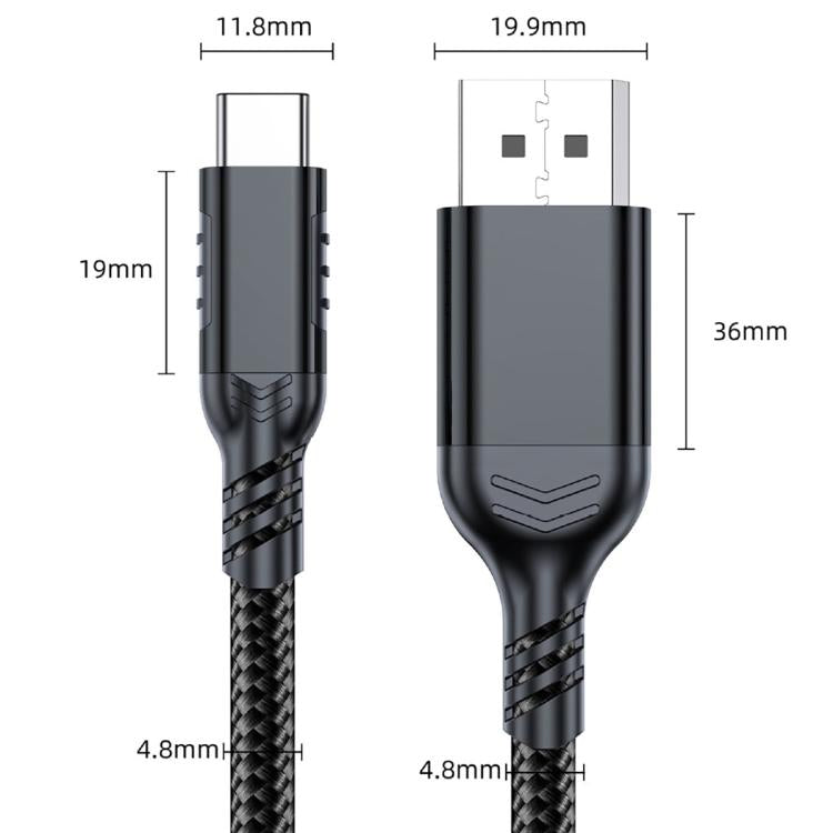 Cable adaptador Thunderbolt WG226 16K Ultra HD Tipo-C a DP 2.1 (sin logotipo), 1.5m No Logo, 1.8m No Logo