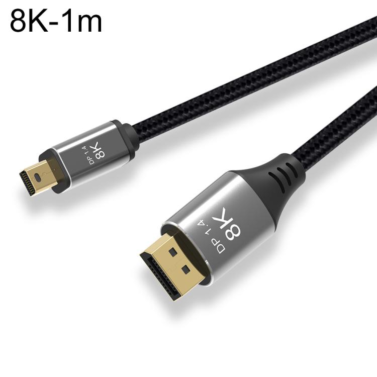 Cable adaptador de vídeo WG233 Mini DP a DP1.4 8K HD, 8K-1m, 8K-2m