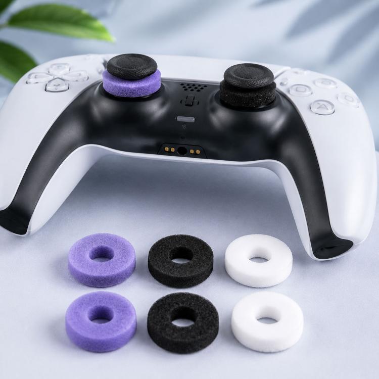 XDcase 6 anillos de precisión de silicona suave para puntería para PS4 / PS5 / Xbox / Switch / Google Stadia, 6PCS