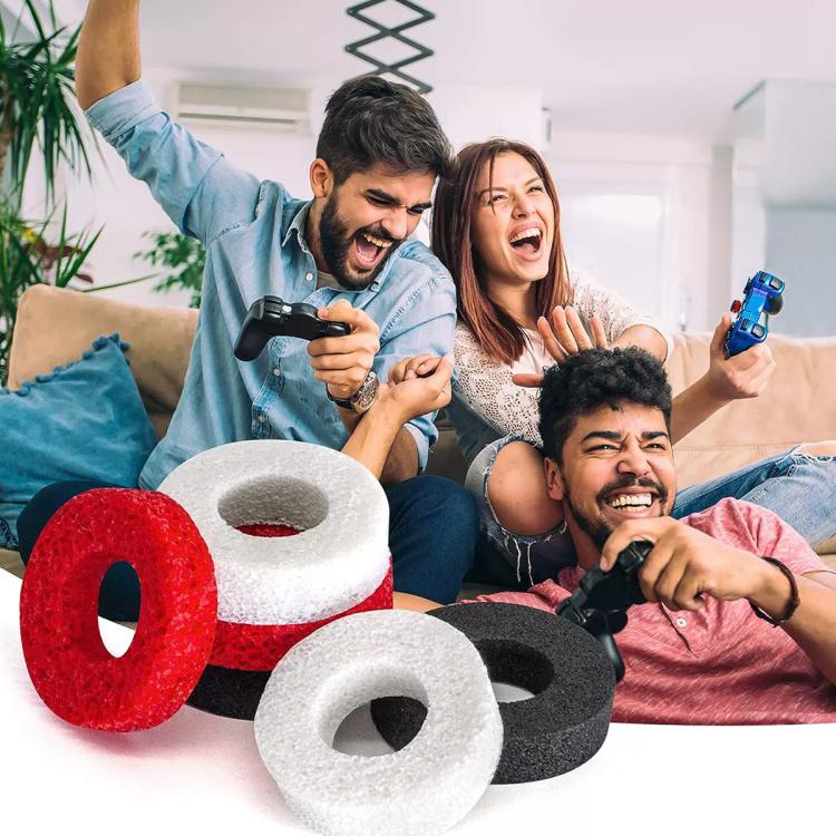 XDcase 8 anillos de precisión de silicona suave para puntería para PS4 / PS5 / Xbox / Switch / Google Stadia, 8PCS