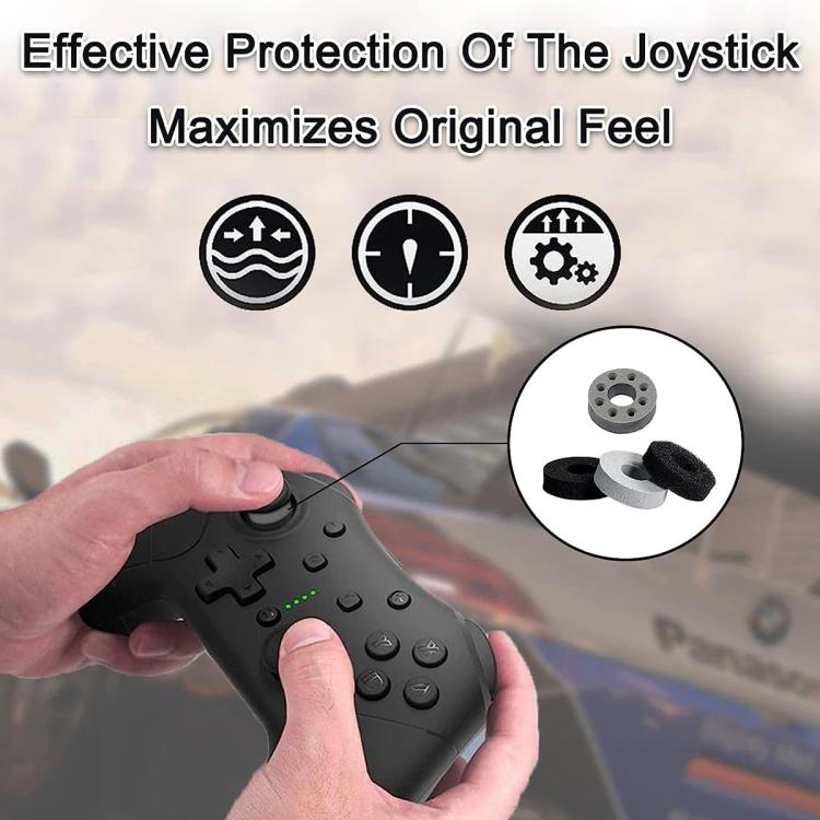 XDcase 16 anillos de precisión de esponja para puntería para PS4 / PS5 / Xbox / Switch / Google Stadia, 16PCS