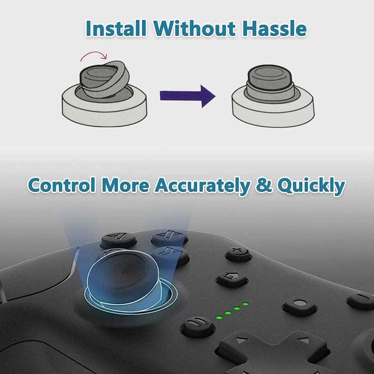 XDcase 16 anillos de precisión de esponja para puntería para PS4 / PS5 / Xbox / Switch / Google Stadia, 16PCS