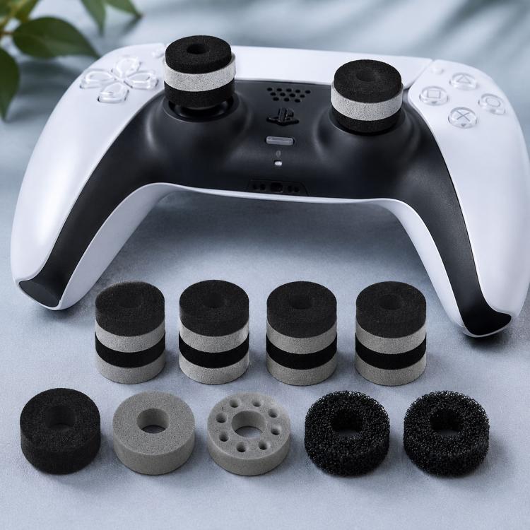 XDcase 16 anillos de precisión de esponja para puntería para PS4 / PS5 / Xbox / Switch / Google Stadia, 16PCS