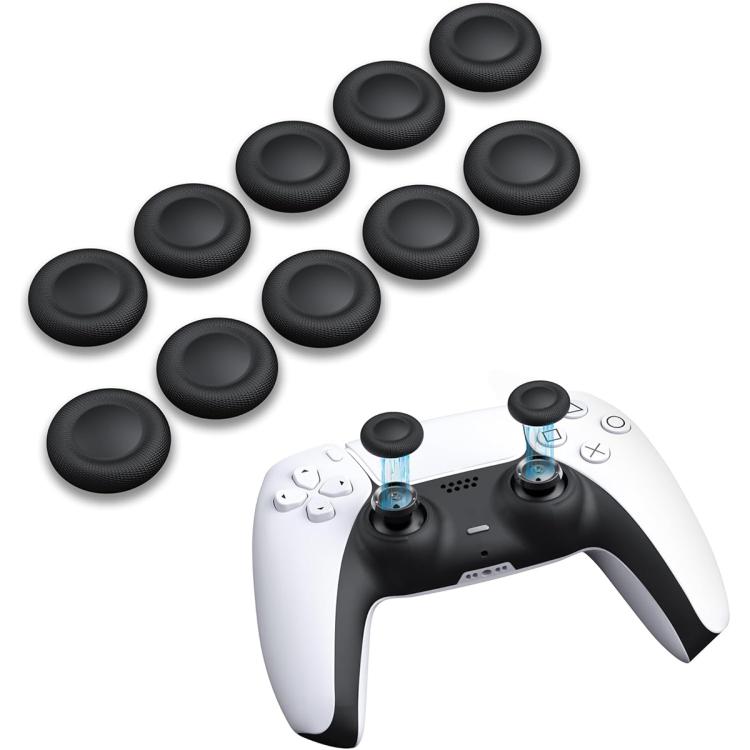 XDcase 10 tapas de repuesto para joystick para PS5 / PS4