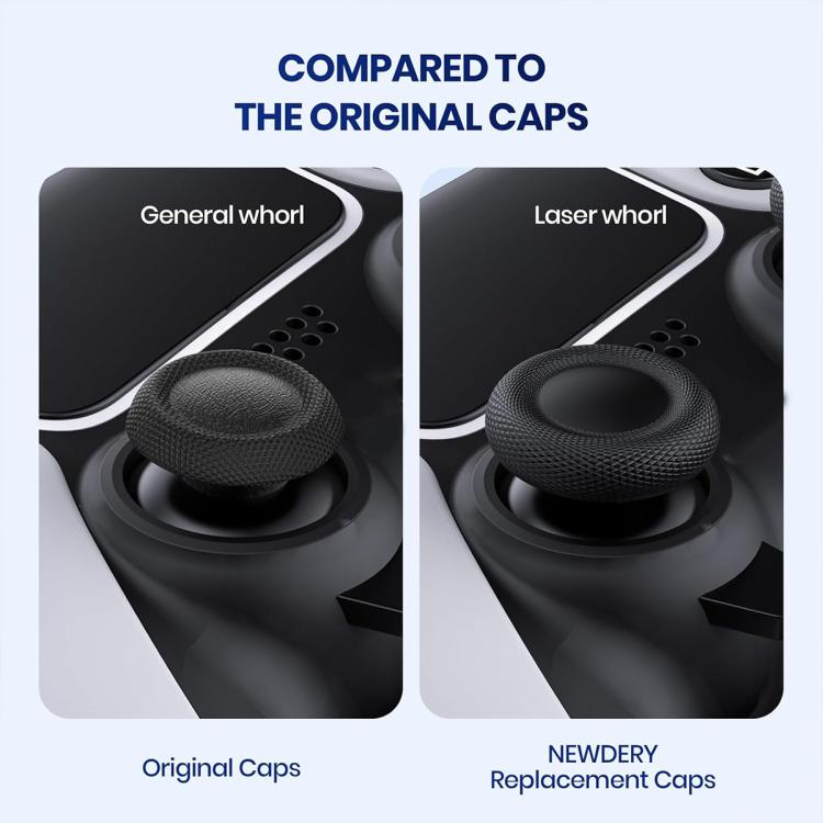 XDcase 10 tapas de repuesto para joystick para PS5 / PS4