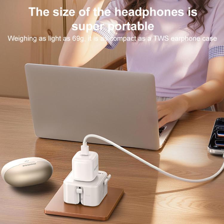 Adaptador de viaje universal ultradelgado MOMAX UA37 1-World Pocket Mini, AU Plug, EU Plug, UK Plug, US Plug
