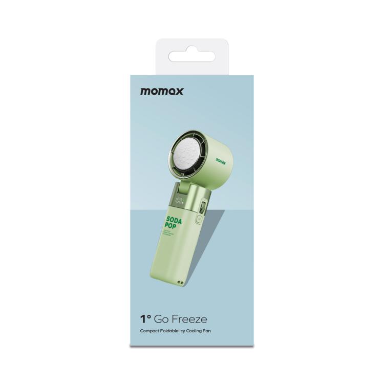 Ventilador portátil plegable de alta velocidad MOMAX IF21 GO FREEZE con compresor de hielo